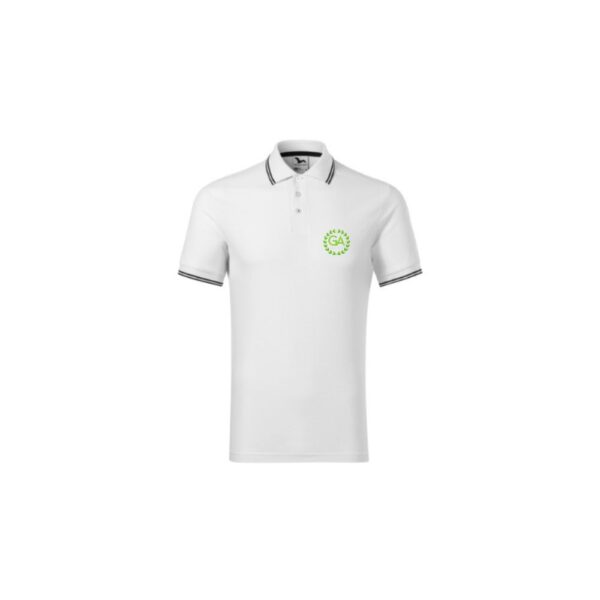 Koszulka Polo męska Logo GA HAFT/NADRUK
