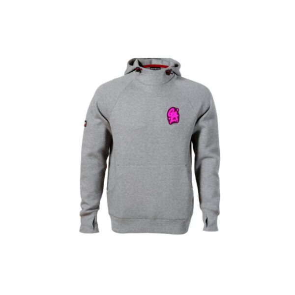 Bluza Męska GA NADRUK - ZIELONY/RÓŻOWY